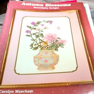 Autumn Blossoms Serendipity Designs. Cross stitch. #1370